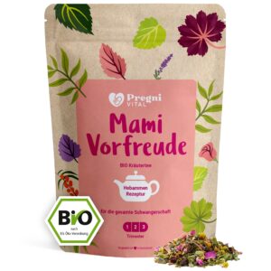 Mami Vorfreude BIO Schwangerschaftstee für die gesamte Schwangerschaft - von PregniVital®  von PregniVital