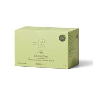 BioBloom Bio Hanftee Teebox - relax  von BioBloom