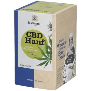 SonnentoR Hanf-CBD Tee Doppelkammerbeutel  von SONNENTOR