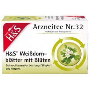 H&S Weissdornblätter mit Blüten Nr. 32  von H&S