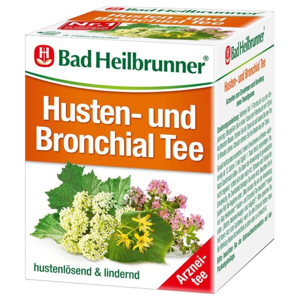 Bad Heilbrunner® Husten- und Bronchial Tee  von Bad Heilbrunner