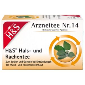 H&S Hals- und Rachentee Nr. 14  von H&S