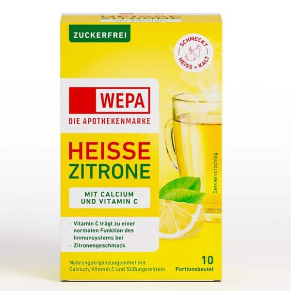 Wepa Heiße Zitrone zuckerfrei  von Wepa