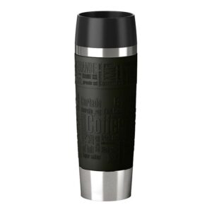 Emsa Thermobecher Travel Mug Grande 500 ml schwarz  von EMSA