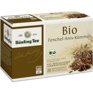 Bünting Bio Fenchel-Anis-Kümmel Tee Beutel (3g)  von Bünting