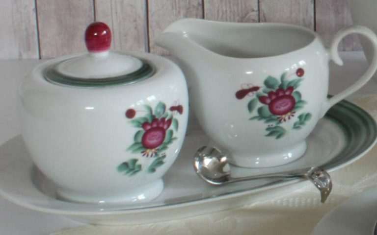 Teeservice Ostfriesische Rose TeegeschirrDekor Ostfriesland